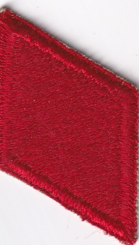 5th Infantry Division patch real WWII era make unissued Red Diamond