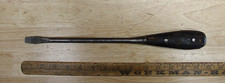 VNTG Unbranded 14-1/8" Perfect Handle Screwdriver,7/16" Tip,NEEDS HANDLE REPAIR!