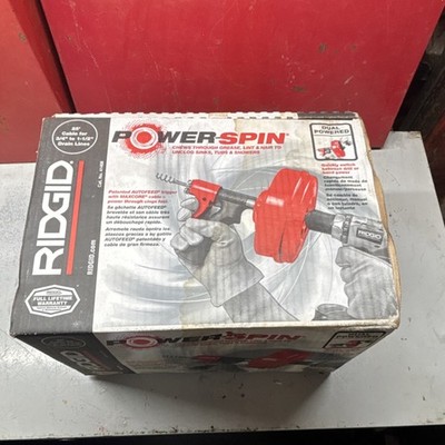 RIDGID Power Spin Drain Auger 25 ft Inner Core Cable MPN 41408