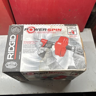 #ad #ad RIDGID Power Spin Drain Auger 25 ft Inner Core Cable MPN 41408 $45.00