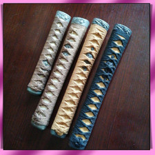 Spada giapponese Tsuka 柄 20 cm 7,87 pollici 25 cm 9,84 in Menuki Fuchi attacco antico