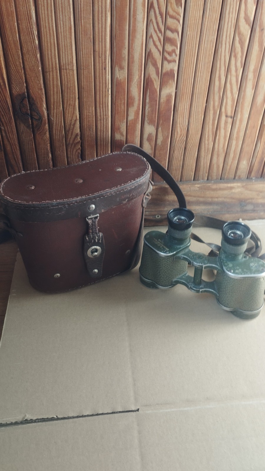 Vintage Hungarian Field Binoculars 6x30 Latcso A M. KIR. KINCSTAR TULAJOONA 1930 — image 1