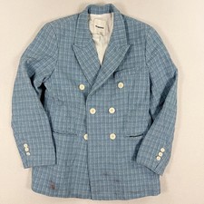 Sandro Nars Blazer Size 4 Womens Blue