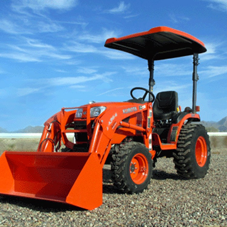 Deluxe Fiberglass Canopy for Kubota Tractors & Mowers w/ 3