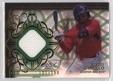 2015 Topps Tribute Relics Green 121/150 Rusney Castillo #TR-RUC jc3