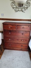 5-Piece Solid Wood Bedroom Furniture Set – Great Condition!