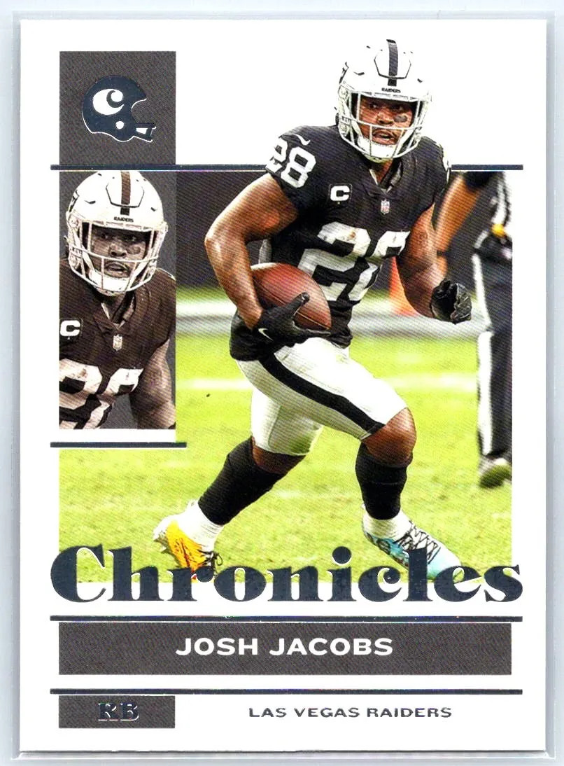 2021 Panini Chronicles #63 Josh Jacobs - Las Vegas Raiders