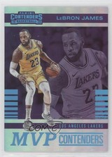 2019-20 Panini Contenders MVP Contenders LeBron James #3 g0w