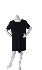 ZARA BLACK SHIFT DRESS SIZE LARGE