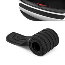 Car Rear Bumper Protector, 35" x 3.15" Rear Bumper Protector, Anti-Slip Black
