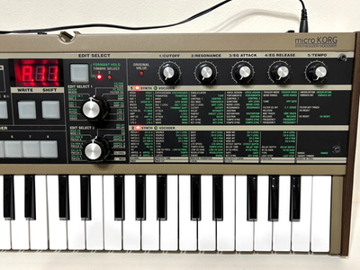 KORG MicroKORG 37 Keys Analog Modeling Synthesizer From Japan | eBay