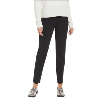 SPANX Supersmooth Perfect Fit Ponte Slim Straight Ankle Pant In Black Sz S