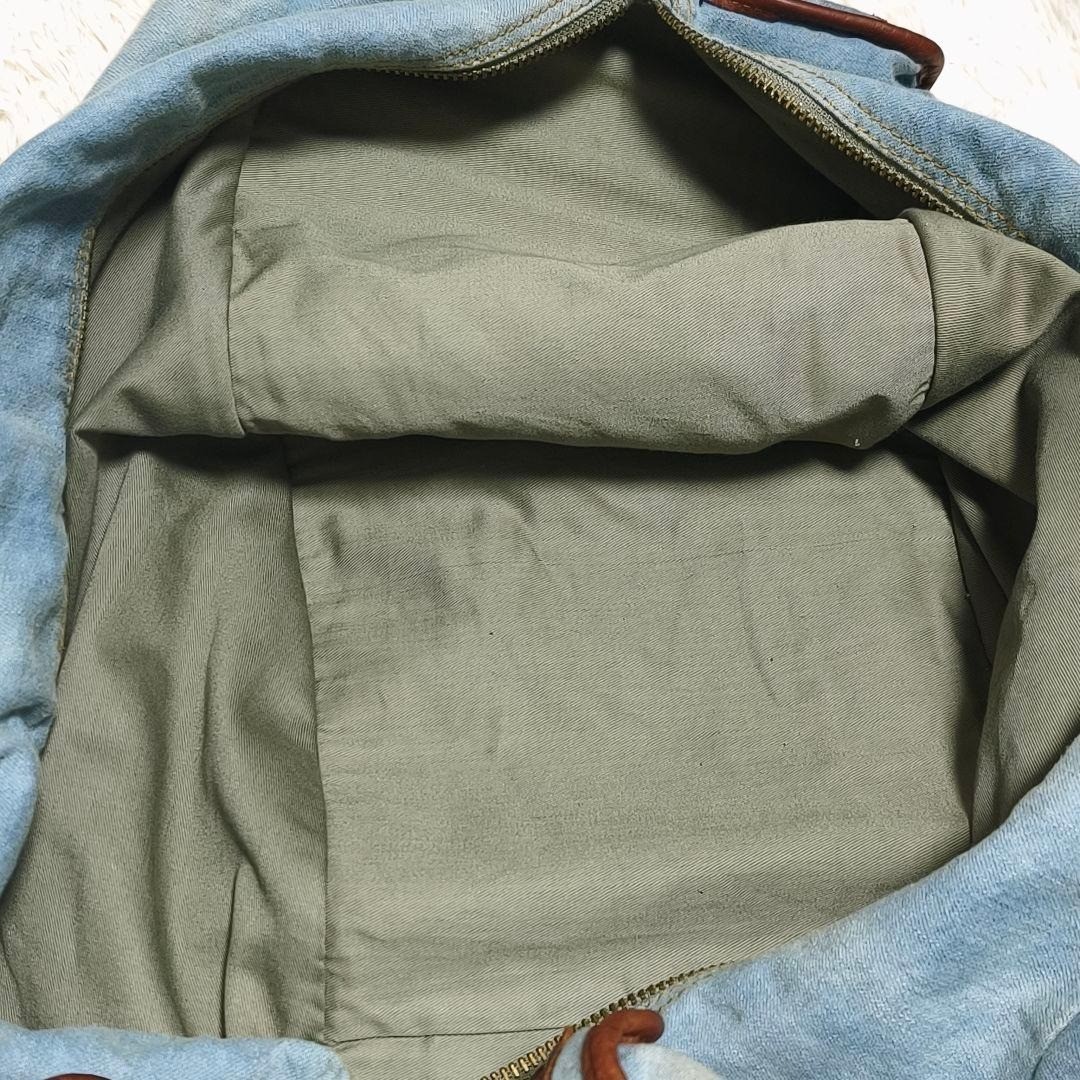 バッグ Diesel Archive Boston Tote bag y2k Diesel Y2K Archive Irregular Boston Tote Bag Denim Leather Large
