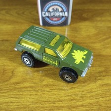 Hot Wheels Dinosauro Fango Pit Set Scavatore Douglas Blazer 4x4 Oliva CT Malesia 1988