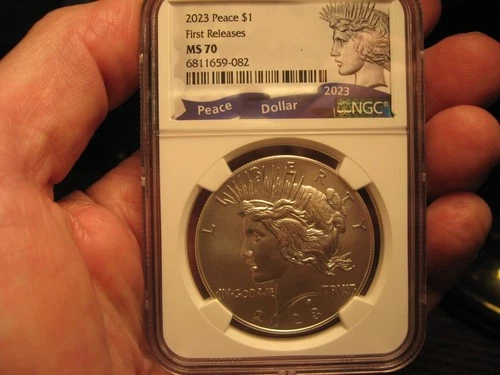 2023 United States Peace Silver Dollar NGC MS70