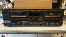 Vintage Technics Model RS-TR313 Stereo Double Auto Reverse Cassette Deck