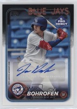 2024 Topps Pro Debut Auto Jace Bohrofen #PD-143 Auto 0w7