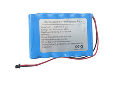 2 Pack 7.2V 3600mAh Ni-MH Battery for ADT 17000145 17000152 DSC 6PHH4/3A3600SD22