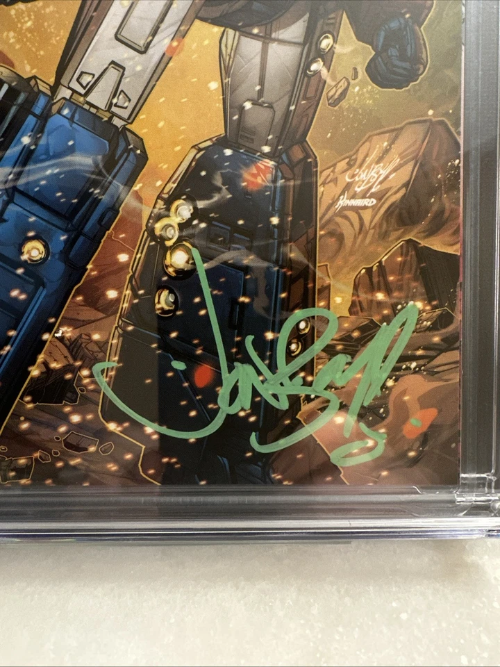 Transformers #7 CGC 9.8 Signature Series Signed By Jonboy Meyers With COA - Image 2 of 4