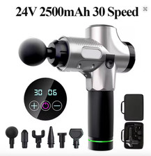 Therapy Muscle Massage Gun Electric Deep Tissue Fascia Body Massager Pain Relief
