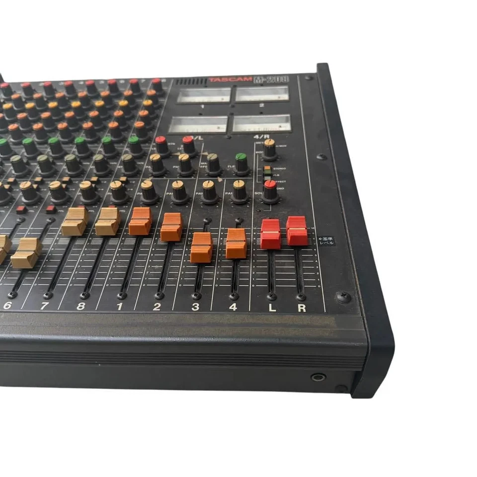 TASCAM M-208 Analog Mixer 8 channels Compact Studio recording Live sound Used - Image 4 of 4