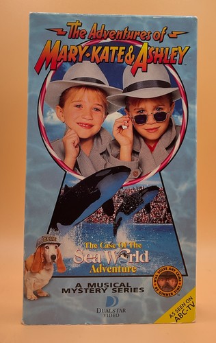 Mary Kate & Ashley The Case of the Sea World Adventure VHS **Buy 2 Get 1 Free**