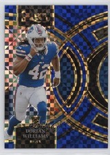 2023 Panini Select Premier Level Blue Prizm /149 Dorian Williams #110 0h28