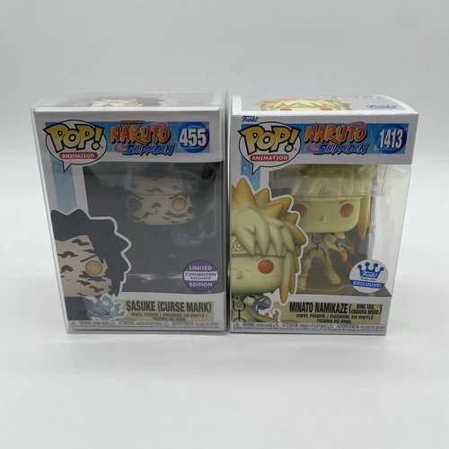 Funko Pop! Naruto Shippuden Sasuke (Cursed Mark) #455 Minato Namikaze #1413