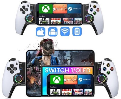 Bluetooth Smartphone Controller für iPhone/Android/Switch   Neuware