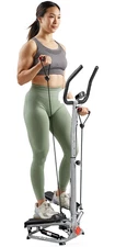 Sunny Health Twist Stepper w Handlebar & Resistance Bands Stair Step Machine