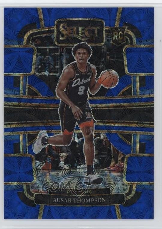 2023 Panini Select Concourse Blue Scope Prizm /249 Ausar Thompson Rookie RC 1s2h
