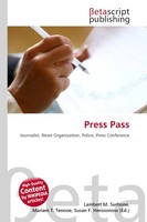 Lambert M. Surhone (U. A.) | Press Pass | Taschenbuch | Englisch (2026)