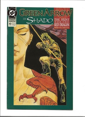 Green Arrow #63 (DC Comics Late June 1992) F VF