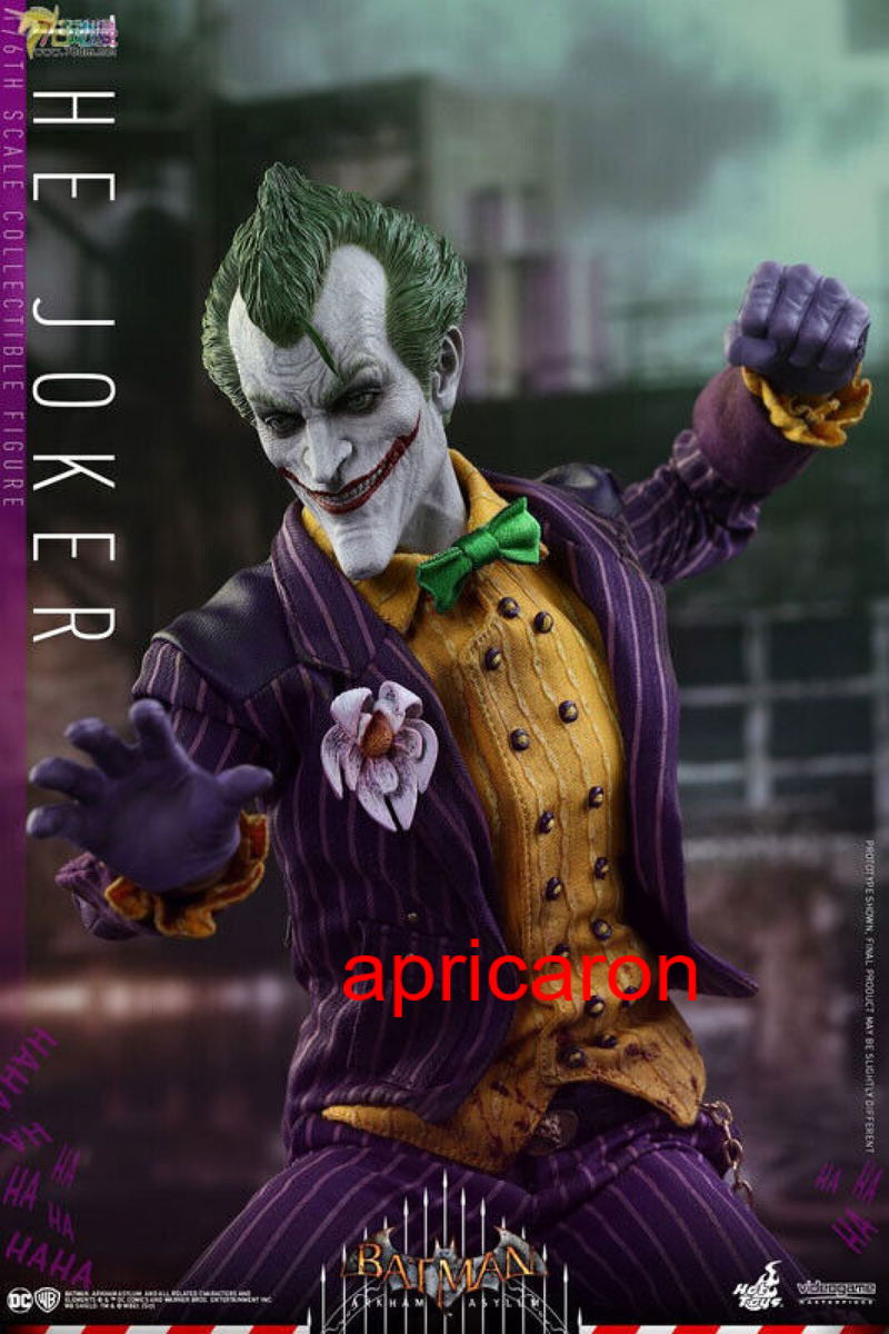 New Hot Toys Vgm27 1/6 Batman: Arkham Asylum The Joker Action