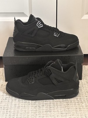 Brand New 2025 Air Jordan 4 Retro Black Cat Sizes 11.5, 12, & 13 FV5029-010 RARE