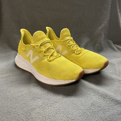 New Balance ROAV Fresh Foam Size 9.5 Womens Yellow Running Athletic Shoes A10