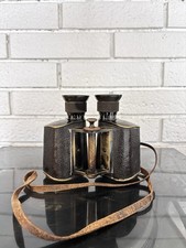 Binocolo Carl Zeiss Jena 7 1/2 X Bent Shoulders Con Custodia