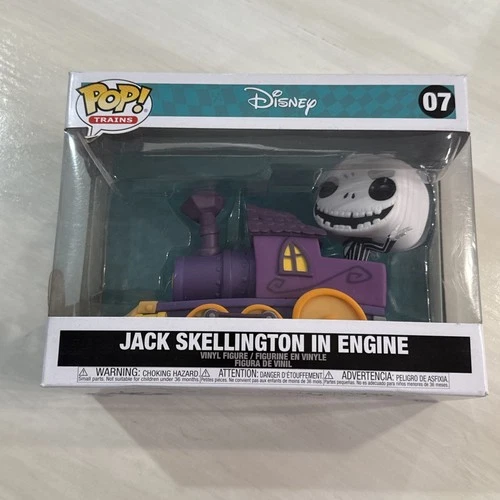 Funko Pop! Trains Disney Jack Skellington Engine #07 Small Damage