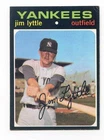 1971 TOPPS BASEBALL #234 NEW YORK YANKEES JIM LYTTLE "FREE SHIP"