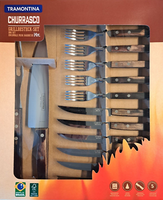 Tramontina - Grillbesteck - 14 Teile - Neuware - Barbecue - Churrasco