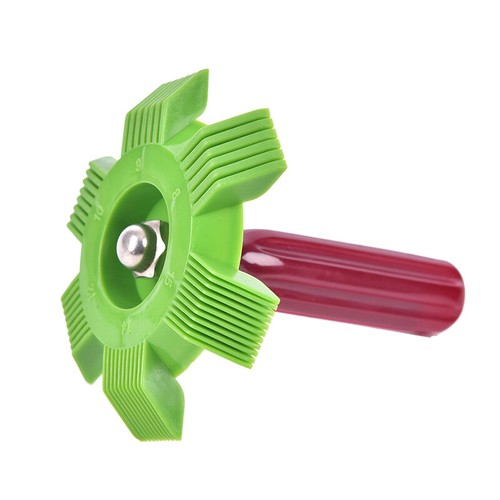 New Chic Heat Dissipating Fin Comb Cleaning A/C Condenser Coils Brush Condenser - Picture 5 of 12