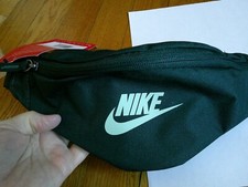 Image of NIKE NEW Fanny Pack Adjustable Waist Hip Sling Purse GREEN UNUSED Nice! FreeShip