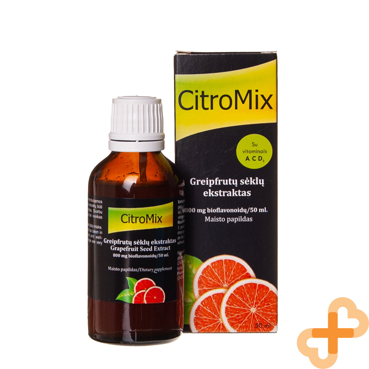 Extracto de semilla de pomelo CITROMIX 50 ml para el suplemento dietético del...