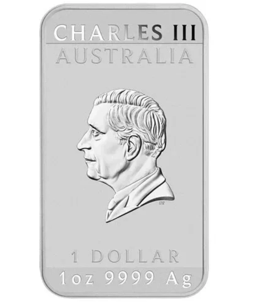 2024 Perth Mint Dragon 1oz Silver Rectangular Bullion Coin (Capsuled) 🇦🇺🐉 - image 4 of 4