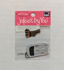 RARE Camera & Film Jolee's By You MINI Scrapbooking Embellishments