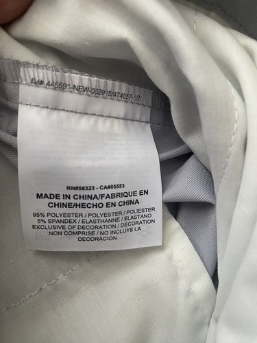 Neu mit Etikett Nike Golf Herren-Golfhose vorne flach Stretch gewebt grau Gr. 38/34 906780-012 - Bild 6 von 13