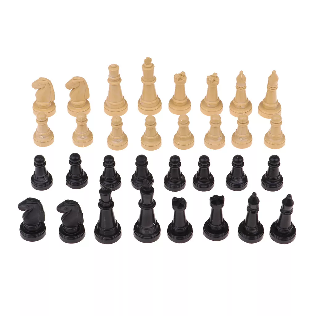 32 Stück Ersatz Schachfiguren Zubehör Set für Schach