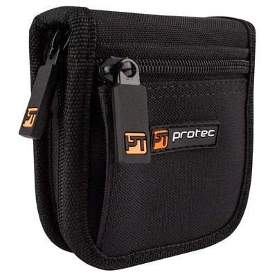 Pro Tec Trumpet/Small Brass Multiple (2-Piece) Nylon Mouthpiece Pouch with Zi...
