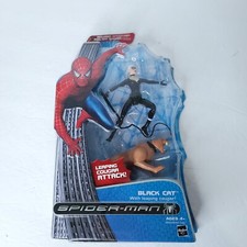 Spiderman Black Cat Action Figure Salto Attacco COUGAR Hasbro NUOVO