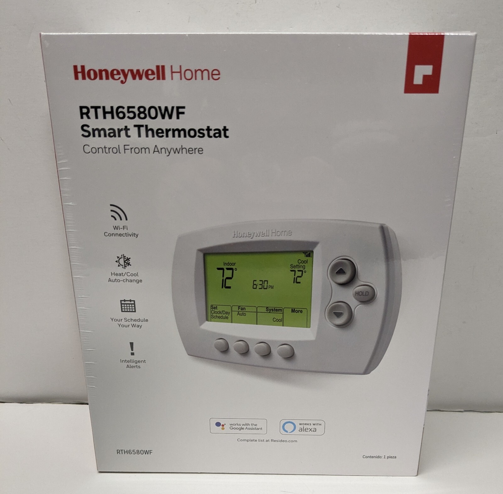 Honeywell Home Wi-Fi 7-Day Programmable Smart Thermostat RTH6580WF New |  eBay